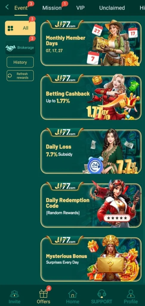 JJ77 Game official Apk